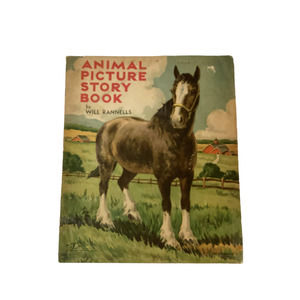 Vintage Animal Picture Story Book by Will Randall